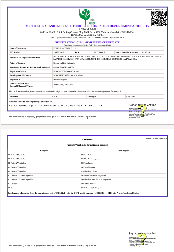 Certificate 1